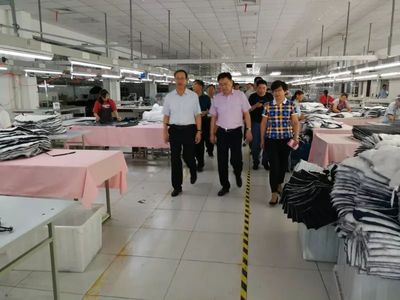 區領導赴江蘇揚州考察紡織服裝加工項目 拓展日用品銷售新路徑